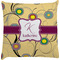 Ovals & Swirls Decorative Pillow Case (Personalized)