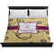 Ovals & Swirls Duvet Cover - King - On Bed - No Prop