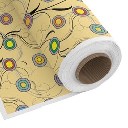 Ovals & Swirls Fabric by the Yard - Spun Polyester Poplin