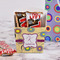 Ovals & Swirls French Fry Favor Box - w/ Treats View