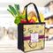 Ovals & Swirls Grocery Bag - LIFESTYLE