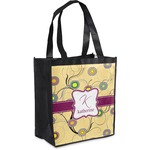 Ovals & Swirls Grocery Bag (Personalized)