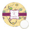 Ovals & Swirls Icing Circle - Medium - Front