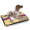 Ovals & Swirls Outdoor Dog Beds - Large - IN CONTEXT