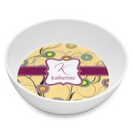 Ovals & Swirls Melamine Bowl - 8 oz (Personalized)