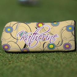Ovals & Swirls Blade Putter Cover (Personalized)