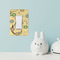 Ovals & Swirls Rocker Light Switch Covers - Single - IN CONTEXT