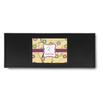 Ovals & Swirls Rubber Bar Mat (Personalized)