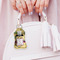 Ovals & Swirls Sanitizer Holder Keychain - Small (LIFESTYLE)