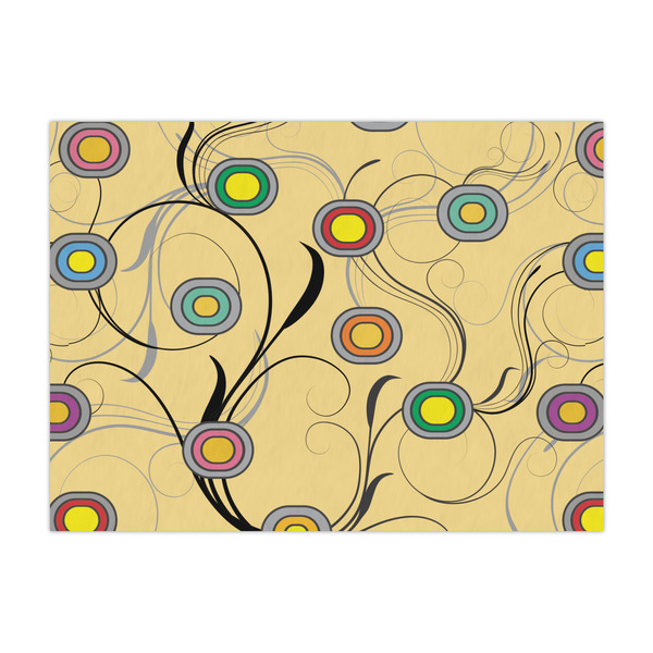 Custom Ovals & Swirls Large Tissue Papers Sheets - Heavyweight