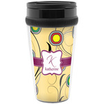 Ovals & Swirls Acrylic Travel Mug without Handle (Personalized)