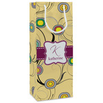 Ovals & Swirls Wine Gift Bags (Personalized)