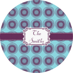 Concentric Circles Multipurpose Round Labels - 2" (Personalized)