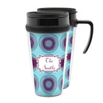 Concentric Circles Acrylic Travel Mug (Personalized)