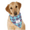 Concentric Circles Bandana - On Dog