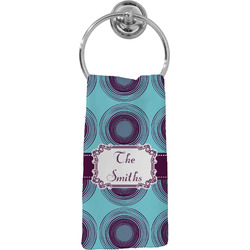 Concentric Circles Hand Towel - Full Print (Personalized)