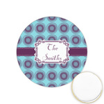 Concentric Circles Printed Cookie Topper - 1.25" (Personalized)