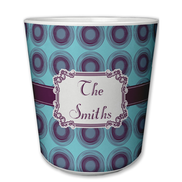 Custom Concentric Circles Plastic Tumbler 6oz (Personalized)