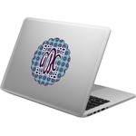 Concentric Circles Laptop Decal (Personalized)