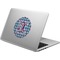 Concentric Circles Laptop Decal