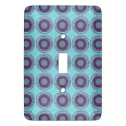 Concentric Circles Light Switch Cover (Single Toggle)