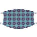 Concentric Circles Cloth Face Mask (T-Shirt Fabric)