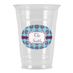 Concentric Circles Party Cups - 16oz (Personalized)