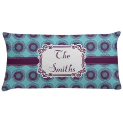 Concentric Circles Pillow Case - King (Personalized)