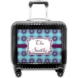 Concentric Circles Pilot / Flight Suitcase (Personalized)