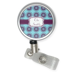 Concentric Circles Retractable Badge Reel (Personalized)