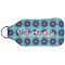 Concentric Circles Sanitizer Holder Keychain - Large (Back)