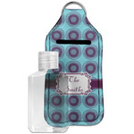 Concentric Circles Hand Sanitizer & Keychain Holder - Large (Personalized)