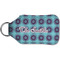 Concentric Circles Sanitizer Holder Keychain - Small (Back)