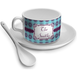 Concentric Circles Tea Cup (Personalized)
