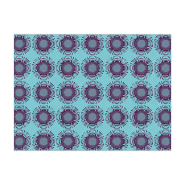 Custom Concentric Circles Large Tissue Papers Sheets - Heavyweight