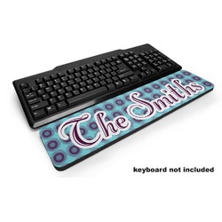 Concentric Circles Keyboard Wrist Rest (Personalized)