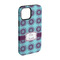 Concentric Circles iPhone 15 Pro Tough Case - Angle