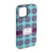 Concentric Circles iPhone 15 Tough Case -  Angle