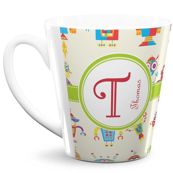 Custom Rocking Robots 12 Oz Latte Mug (Personalized)