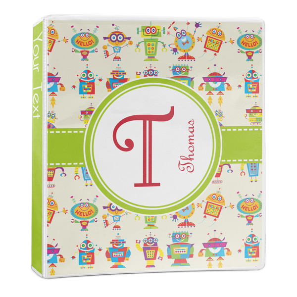 Custom Rocking Robots 3-Ring Binder - 1 inch (Personalized)