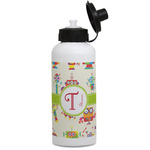 Rocking Robots Water Bottles - Aluminum - 20 oz - White (Personalized)