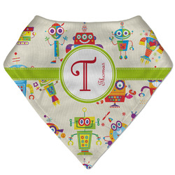 Rocking Robots Bandana Bib (Personalized)