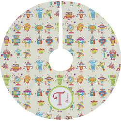 Rocking Robots Tree Skirt (Personalized)