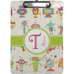 Rocking Robots Clipboard (Letter Size) (Personalized)