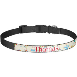 Rocking Robots Dog Collar - Large (Personalized)