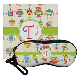 Rocking Robots Eyeglass Case & Cloth (Personalized)