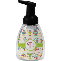 Rocking Robots Foam Soap Bottle - Black (Personalized)