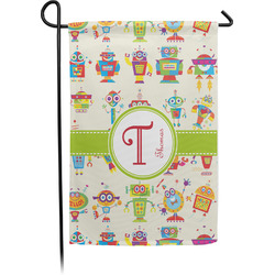 Rocking Robots Garden Flag (Personalized)