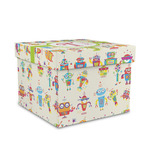 Rocking Robots Gift Box with Lid - Canvas Wrapped - Medium (Personalized)