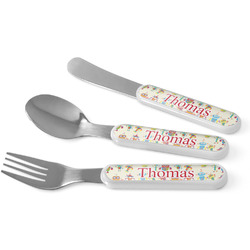 Rocking Robots Kid's Flatware (Personalized)